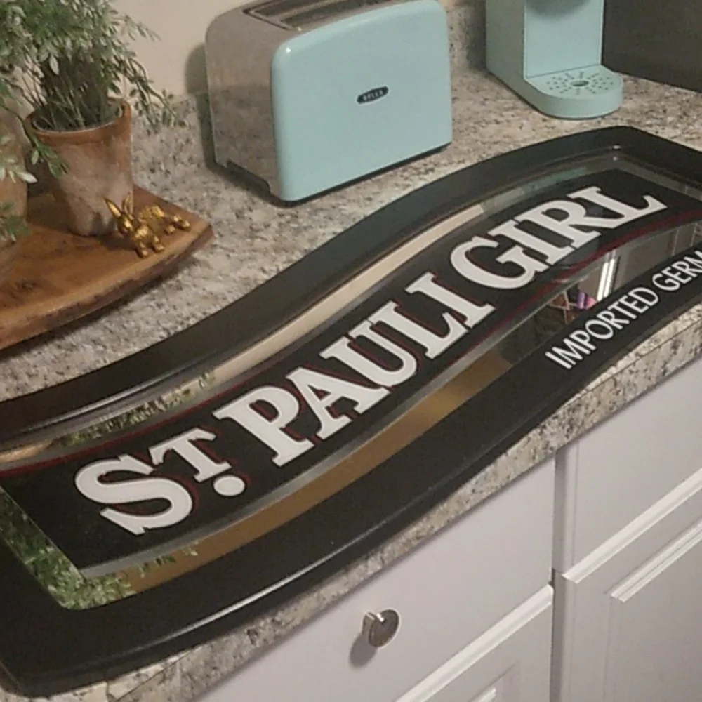 St. Pauli Girl Imported German Beer Mirror